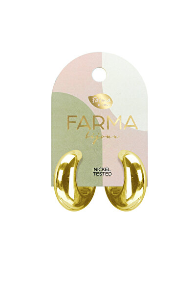 Farma Bijoux Pharma Peugeot Medium Medical Earring 28mm Gold