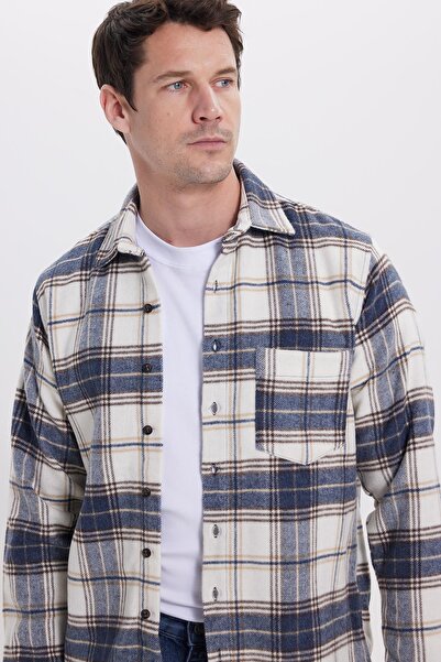 Tudors Men's Regular Fit Comfortable Cut Winter Plaid Lumberjack Shirt