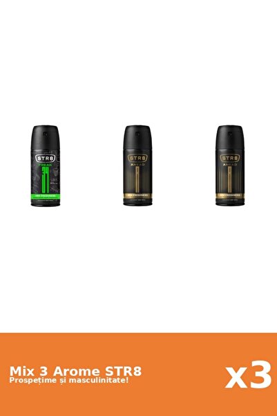str8 Set 3 Mix STR8: 2x Ahead, 1x FR34K