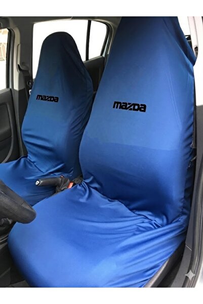 Oto Aksesuarcım Stretch Fabric Fabric Service Cover Front 2-Piece Mazda Writt...