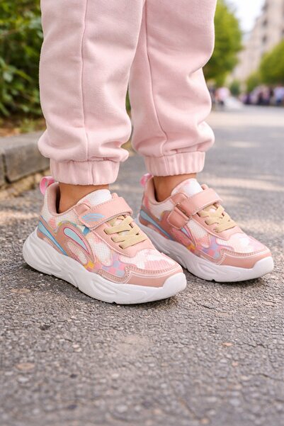 minibonito Pantofi sport unisex pentru copii, cu talpă confortabilă, cu velcro