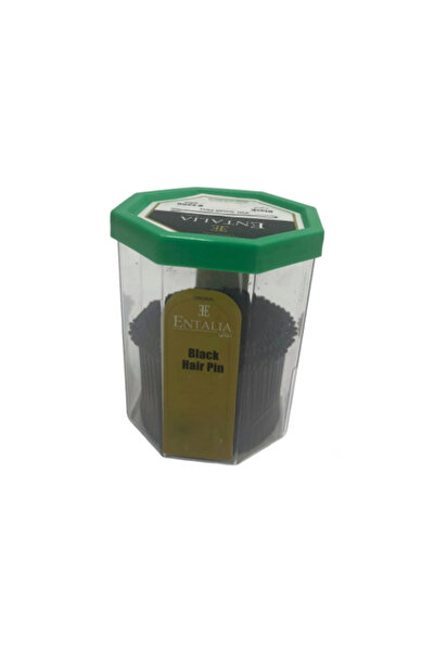 ENTALIA دبابيس شعر تايلاندية متوسطة الحجم باللون الأسود - 215 قطعة