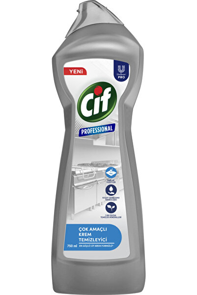 Cif Pro Çok Amaçlı Mineralli Krem Temizleyici 750 ml