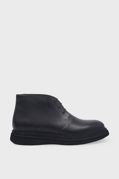 kanuga Men's Classic Leather Boots Black K-Fsc3161