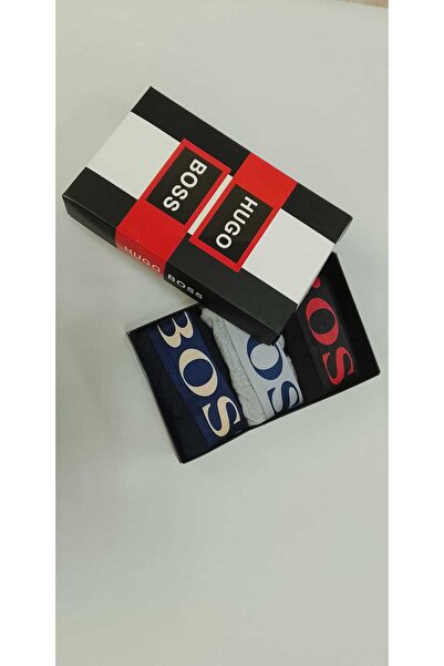 Hugo by Hugo Boss Men's boxer set, 3 pairs, multi-colored, size s/m