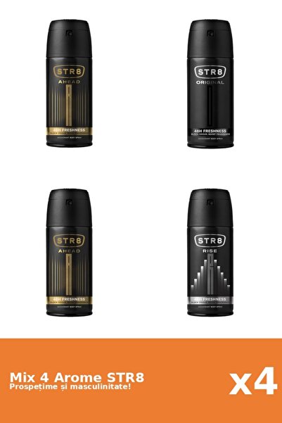 str8 Set 4 Mix STR8: 2x Ahead, 1x Original, 1x Rise