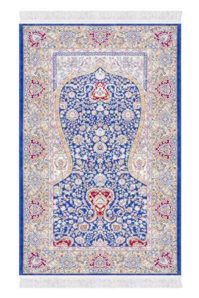 Valery Home سجادة صلاة منسوجة خصيصًا بجودة فاخرة وتشبه الحرير الطبيعي