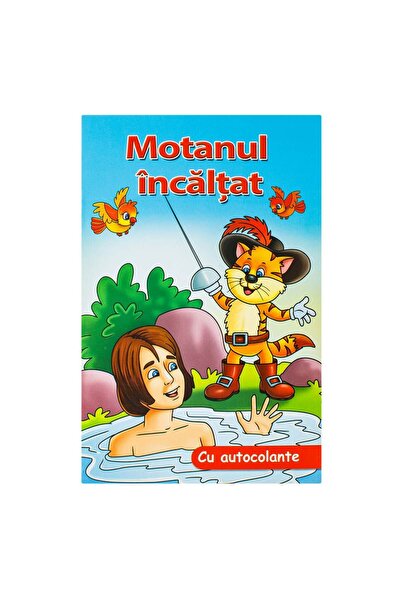 OEM Carte ”Motanul Incaltat” cu Autocolante - 8F
