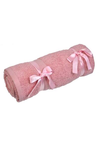 OEM Cotton Towel Powder Pink 140x70cm