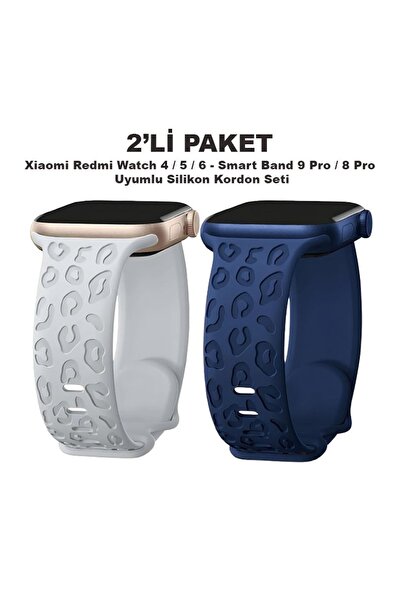 Dexmon Redmi Watch 4/5/6 - Smart Band 9 Pro/8 Pro Compatible Leopard Pattern ...