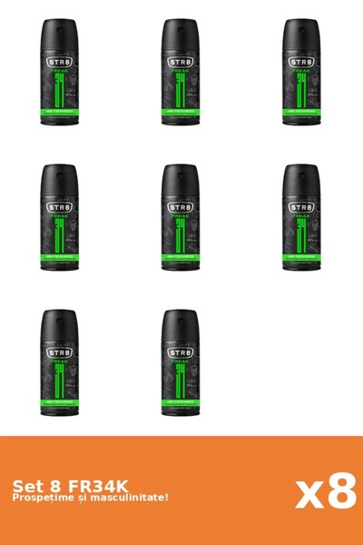 str8 Set 8 Deodorant Spray FR34K, 150 ml