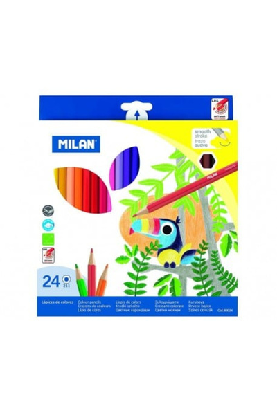Milan Colored Pencil 24