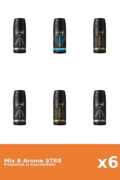str8 Set 6 Mix STR8: 2x Ahead, 3x Rise, 1x Wild Beat