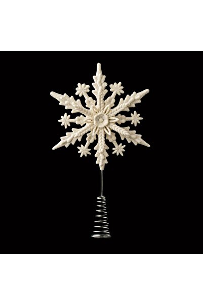 OEM Varf pentru Brad Fulg alb cu Sclipici 23cm