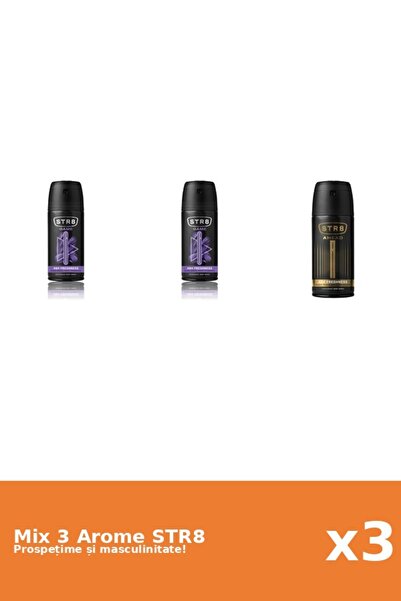 str8 Set 3 Mix STR8: 1x Ahead, 2x Game