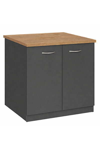 Tdesigno Fara Bulaşık Makinesi - Çamaşır Makinesi Alt Dolabı - 70 CM