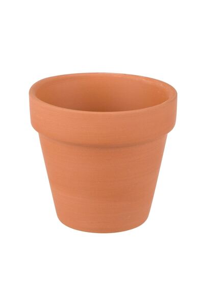OEM Ceramic Terracotta Flower Pot Ø6.5x6cm - 0.08L