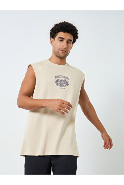 Styli Men Oversized Round Neck Tank