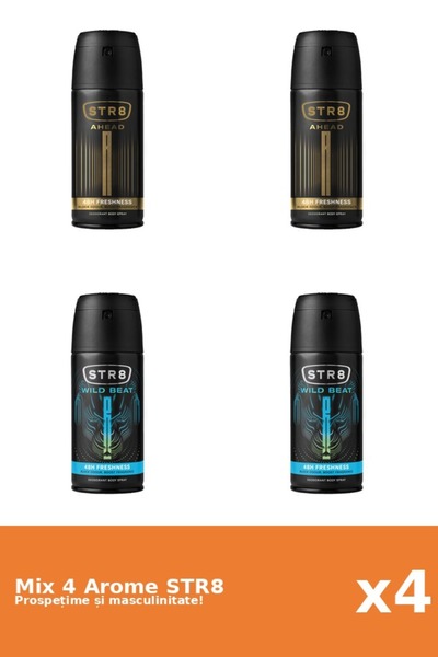 str8 Set 4 Mix STR8: 2x Ahead, 2x Wild Beat