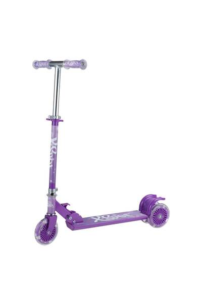 OEM Trotineta din Aluminiu Mov Lila cu LED