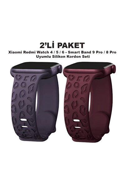 Dexmon Redmi Watch 4/5/6 - Smart Band 9 Pro/8 Pro Compatible Leopard Pattern ...