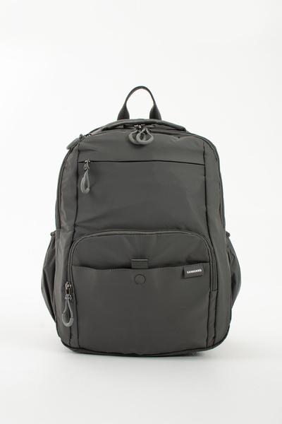 Sanmorris Unisex Multi-Compartment Water-Resistant Parachute Fabric School an...