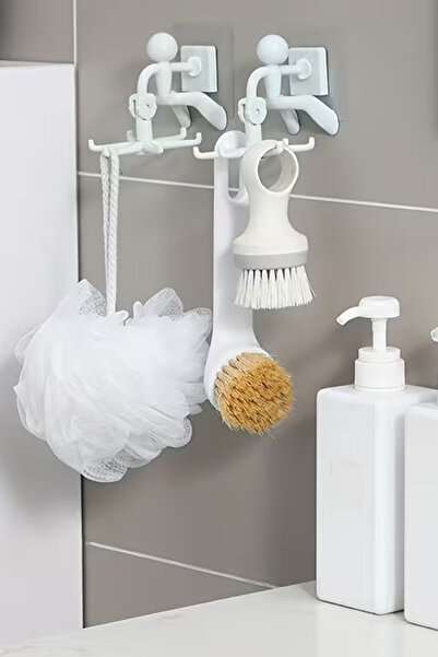 TechnoStation İnsan Figürlü Banyo Mutfak Ev Ofis Şirin Askılık Şemsiye Takı E...