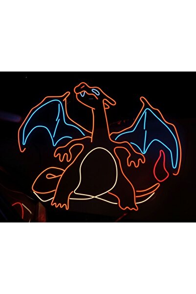 Neon Charizart Pokemon Led