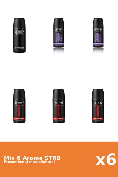 str8 Set 6 Mix STR8: 2x Game, 1x Original, 3x Red Code