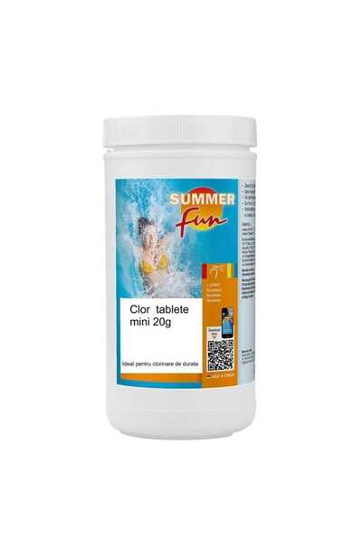 Selgot Tablete de clor pentru piscine, MINI, 20g, 1KG