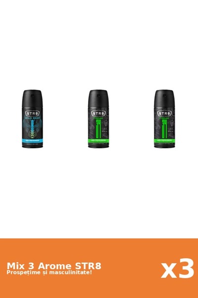 str8 Set 3 Mix STR8: 2x FR34K, 1x Wild Beat
