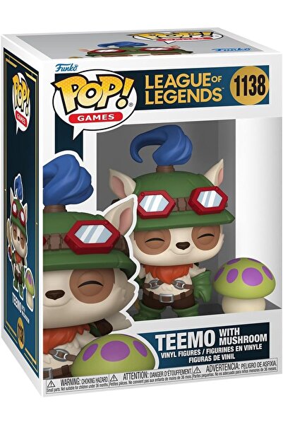 Funko لعبة تيمو من لعبة ليج أوف ليجندز مع الفطر من بوب! جيمز FU86113 (للأعمار...