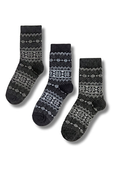 LYKOS Bolero Women's 3-Piece Winter Wool Socks