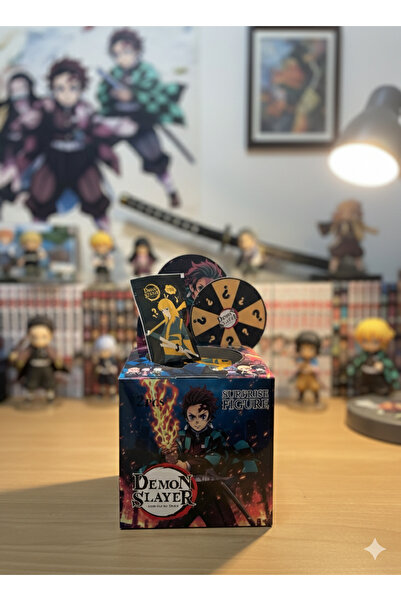 HEDİYEVİM Anime Demon Slayer Hediyelik Figür Paket Demon Slayer Hediyelik Sür...