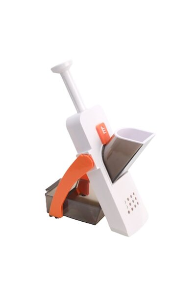 OEM Manual mandoline grater, white/orange, 13x21x29
