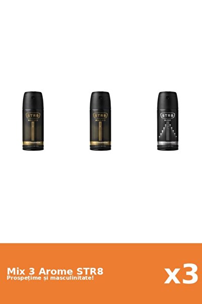 str8 Set 3 Mix STR8: 2x Ahead, 1x Rise