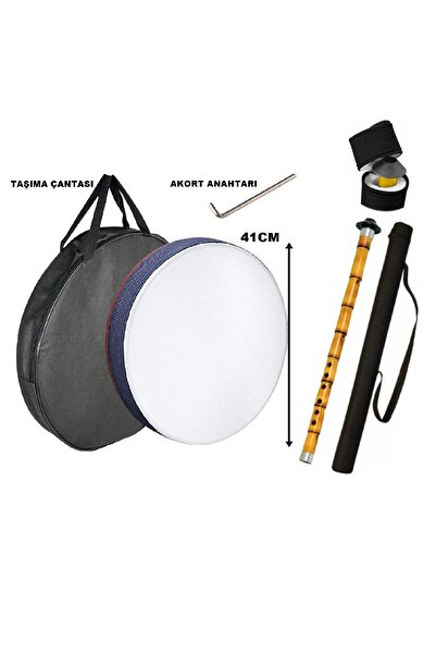 Piarro Kamış Ney Ve Pvc Def Seti ( Taşıma Çantaları Hediyelidir )