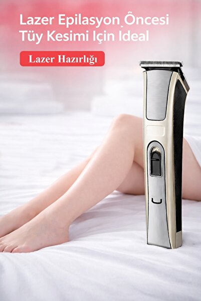 gaman 128 Kaliteli Lazer Epilasyon Öncesi Tüy Kısaltma Makinesi Istenmeyen Tü...