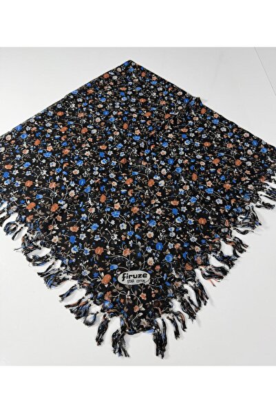 Firuze Pânză de brânză cu mărgele și model în formă de stele 06115-12