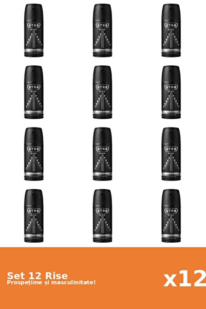 str8 Set 12 Deodorant Spray Rise, 150 ml