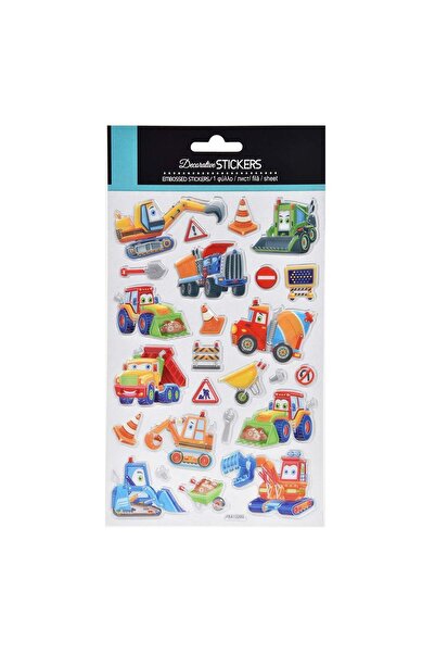 OEM Autocolante 3D Diverse Vehicule de Santier - 25buc