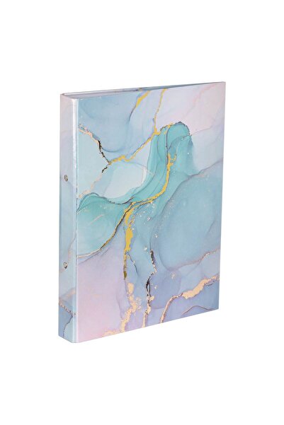 OEM Biblioraft Verde Marble cu Folie Aurie 32x24.5cm