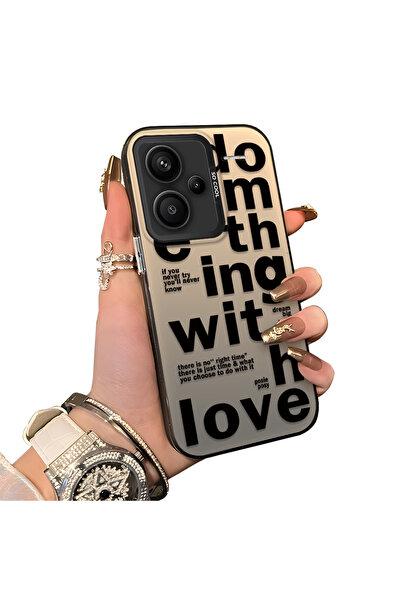 ucuc Xiaomi Redmi Note 13 Pro Plus+ 5G Uyumlu Sert Akrilik Arka Silikon Kenar...