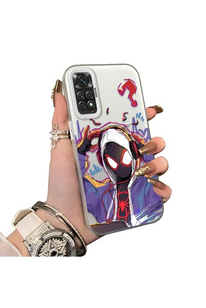 ucuc حافظة مزدوجة متوافقة مع هاتف Xiaomi Redmi Note 11/Note 11S من سبايدر مان...