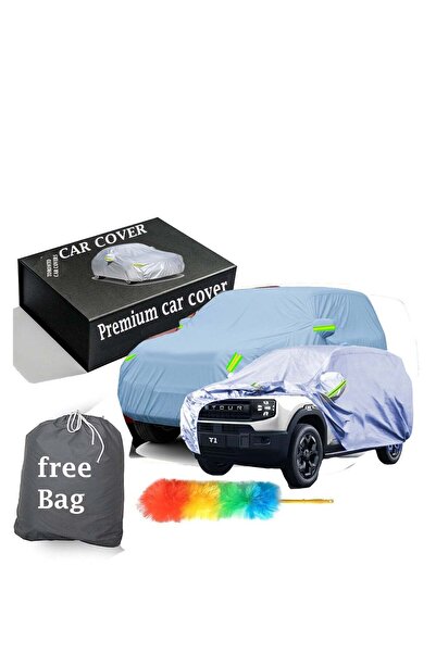 CFT غطاء سيارة ثلاثي الطبقات مناسب لجميع الفصول - مصمم خصيصًا لحرارة ورمال ال...