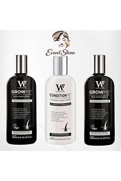 Watermans Groomy Shampoo 250ml (2 bottles) + Free Conditioner