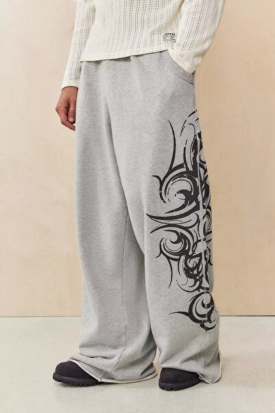 1blood Tribal Printed Baggy Fit Sweatpants