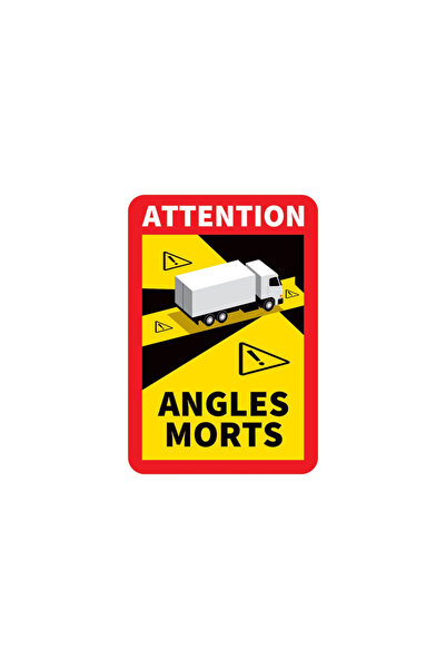 Avex 10-Piece Blind Spot Warning Sticker Set