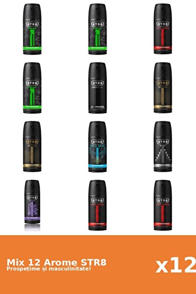 str8 Set 12 Mix STR8: 2x Ahead, 3x FR34K, 1x Game, 1x Original, 3x Red Code, ...