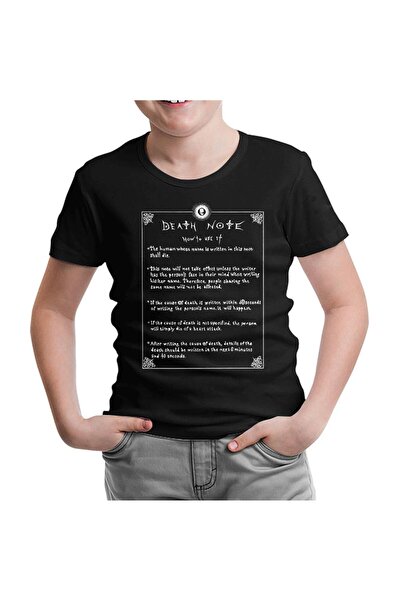 Lord T-Shirt ديث نوت - كيفية استخدامها تي شيرت أسود للأطفال